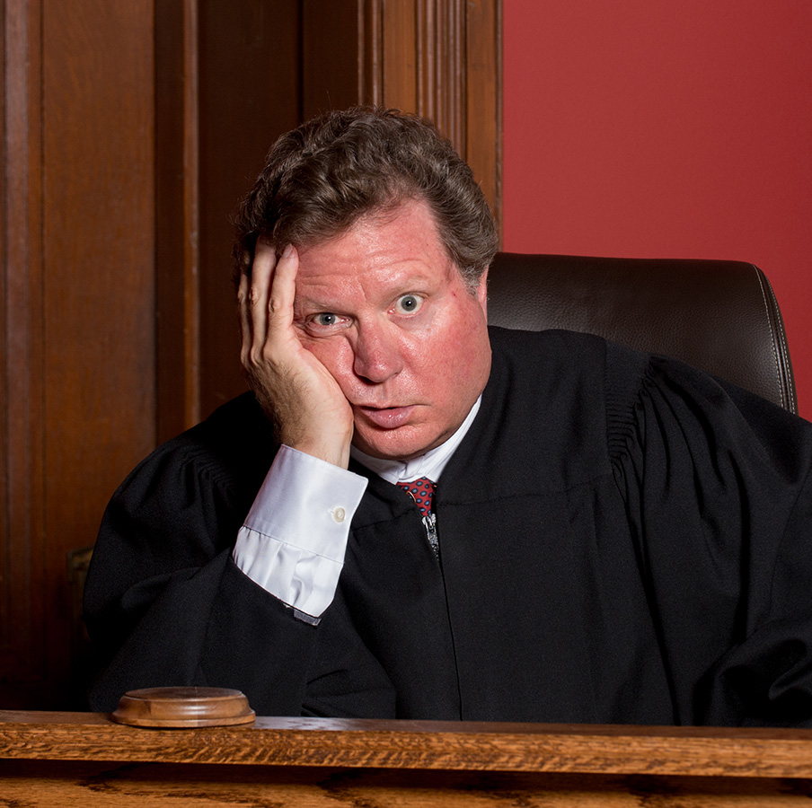 insurance King judge in court